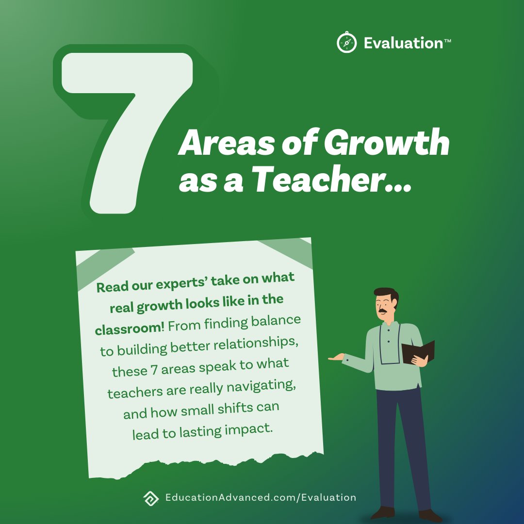 Great teachers never stop growing! Whether you’re in year one or year twenty, there’s always room to reflect, improve, and evolve. Explore key areas of professional growth that can help you thrive in and out of the classroom! educationadvanced.com/blog/areas-of-…