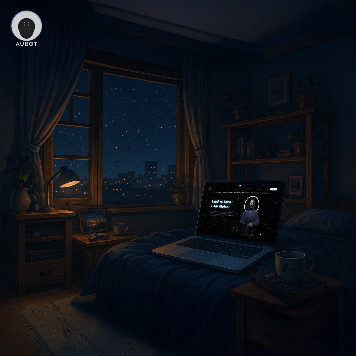 Aubot_tech's tweet image. As the city sleeps, our vision for AUBOT shines bright. We&apos;re on a quest to find and deliver the ultimate &quot;Alpha&quot; in the crypto community, powered by cutting-edge AI. #AUBOT #AIAgent #DeFi #Innovation #Web3 #CryptoAI #FutureTech #DigitalInnovation