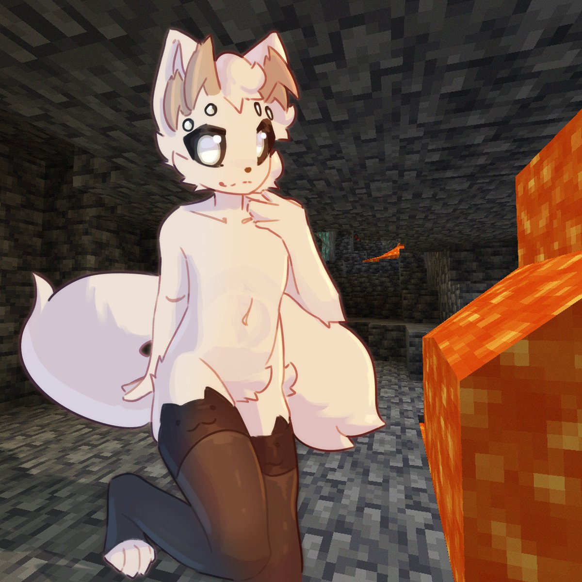 New secret mob: bleached spider:&gt;