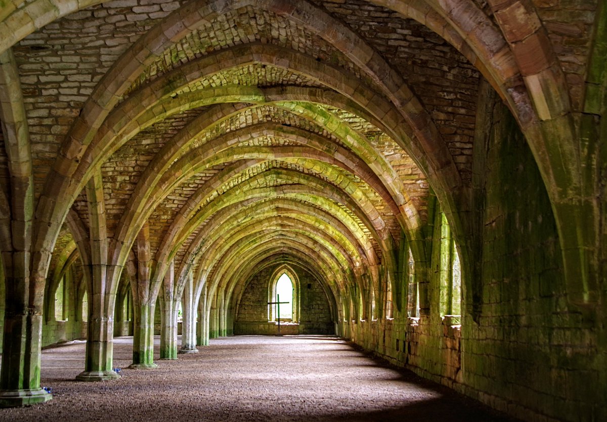 michaelgoslin19's tweet image. Shot from yesterday took a while for it to empty but I like the result . More to get out of camera .the green cellarium
#fountainsabbey#thephotohour