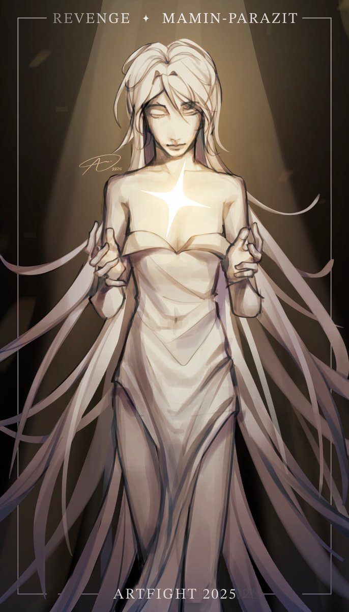 aenwenar's tweet image. revenge @/mamin-parazit on artfight (click for full)
#artfight2025