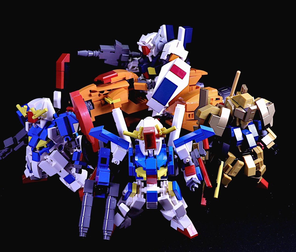 #ファンタスティック4ってコイツらだよね
パイロットじゃなくてMSの方で
#レゴ
