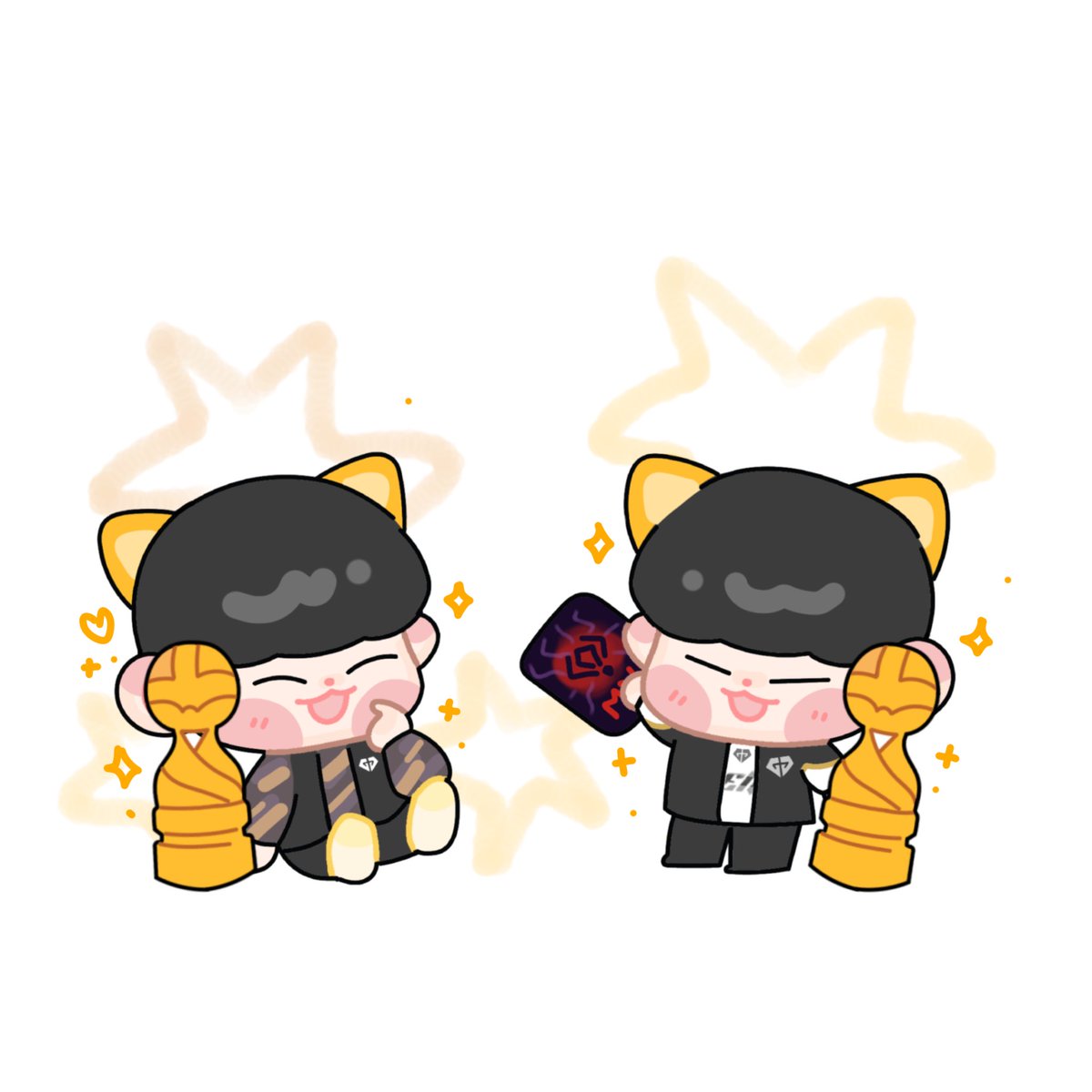 uynthemeow's tweet image. MSI&apos;24 was not one time thing 😼