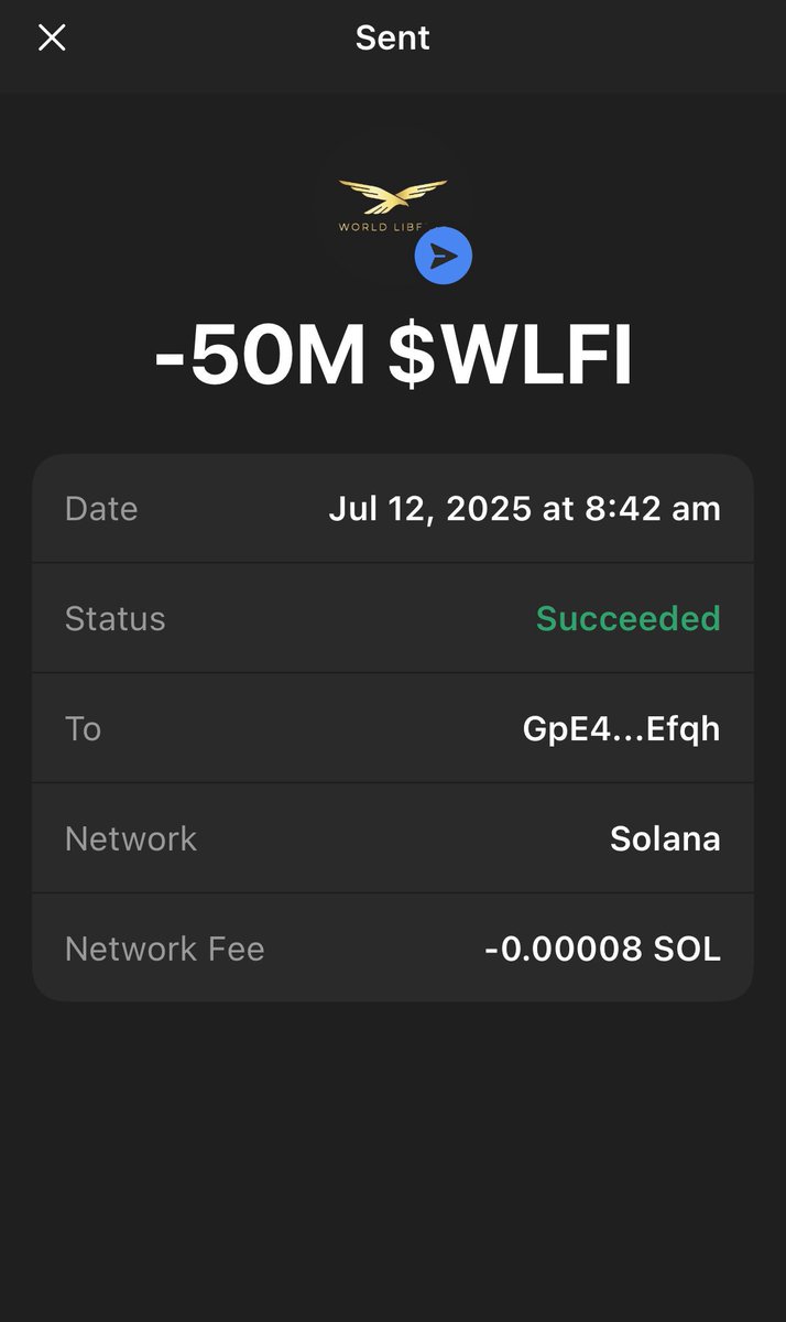 bobo_nakamoto's tweet image. I&apos;m starting to send tokens to our customers!

$WLFI ON SOL! 

Real Dev , Real World Liberty Finance

Let’s go!

Drop #SOL and #ETH address  free $WLFI Let’s go!