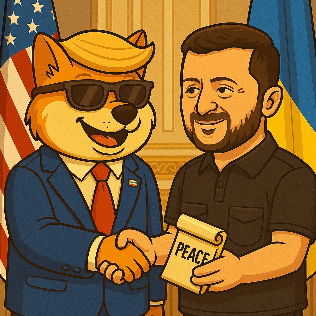 DTI_ETH's tweet photo. @MarioNawfal Zelensky knows.
When you need top-level intelligence,
you call the dog who’s been under the Oval Office desk since Day 1. https://t.co/Y1k1lB0IEm