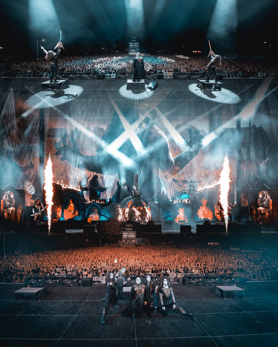 Czech Republic, you never fail us - but last night at Masters of Rock? That was next level. What a metal mass, thank you! #mastersofrock #powerwolf