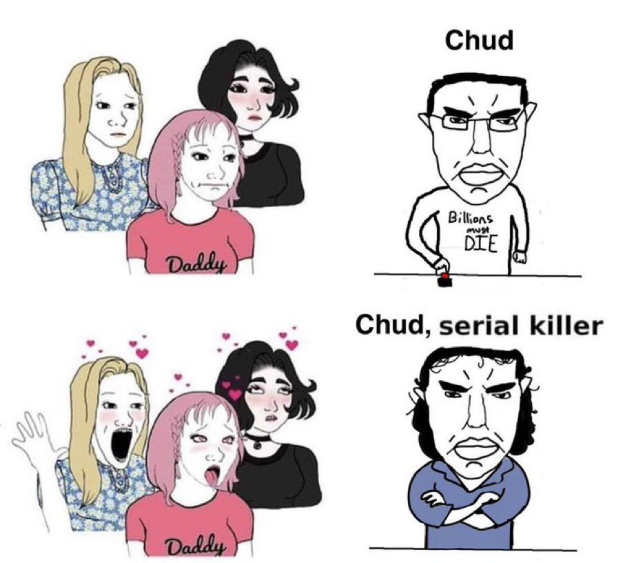 chud_posting's tweet image. Everytime