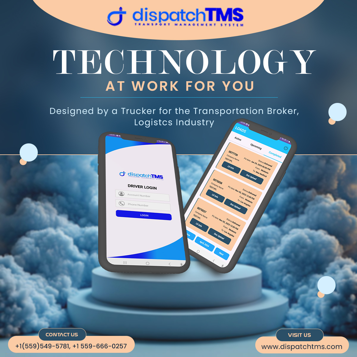 dispatchtms's tweet image. Dispatch TMS (Transportation Management System) is a cloud-based software solution designed to streamline and optimize transportation and logistics operations.
dispatchtms.com
#dispatchtms #truckerlife #TruckingCommunity #trucking #dispatcher #Transportation
