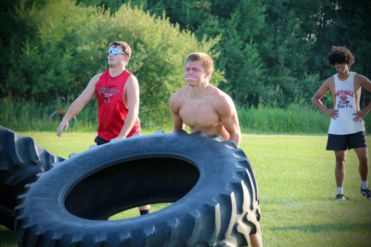 Tire workout builds character. #HOP #EAT #SayWhen
