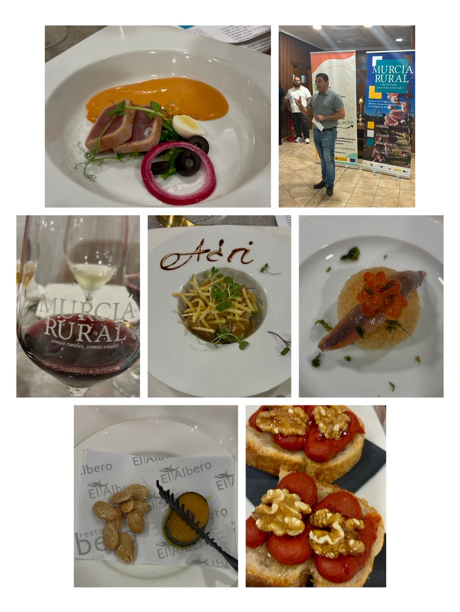 Murcia Rural (@murcia_rural) on Twitter photo Asà vivimos la I Jornada #CATAIntegrar en Ceutà ð
Sabores de la Vega, tradición murciana y productos locales que nos hicieron viajar con cada bocado.
ð· Vinos de la región
ðšâð³ Alta cocina murciana
ð¿ Territorio, historia y pasión
¡Gracias a quienes lo hicisteis posible! ð
ðžð Asà vivimos la I Jornada #CATAIntegrar en Ceutà ð
Sabores de la Vega, tradición murciana y productos locales que nos hicieron viajar con cada bocado.
ð· Vinos de la región
ðšâð³ Alta cocina murciana
ð¿ Territorio, historia y pasión
¡Gracias a quienes lo hicisteis posible! ð
ðžð