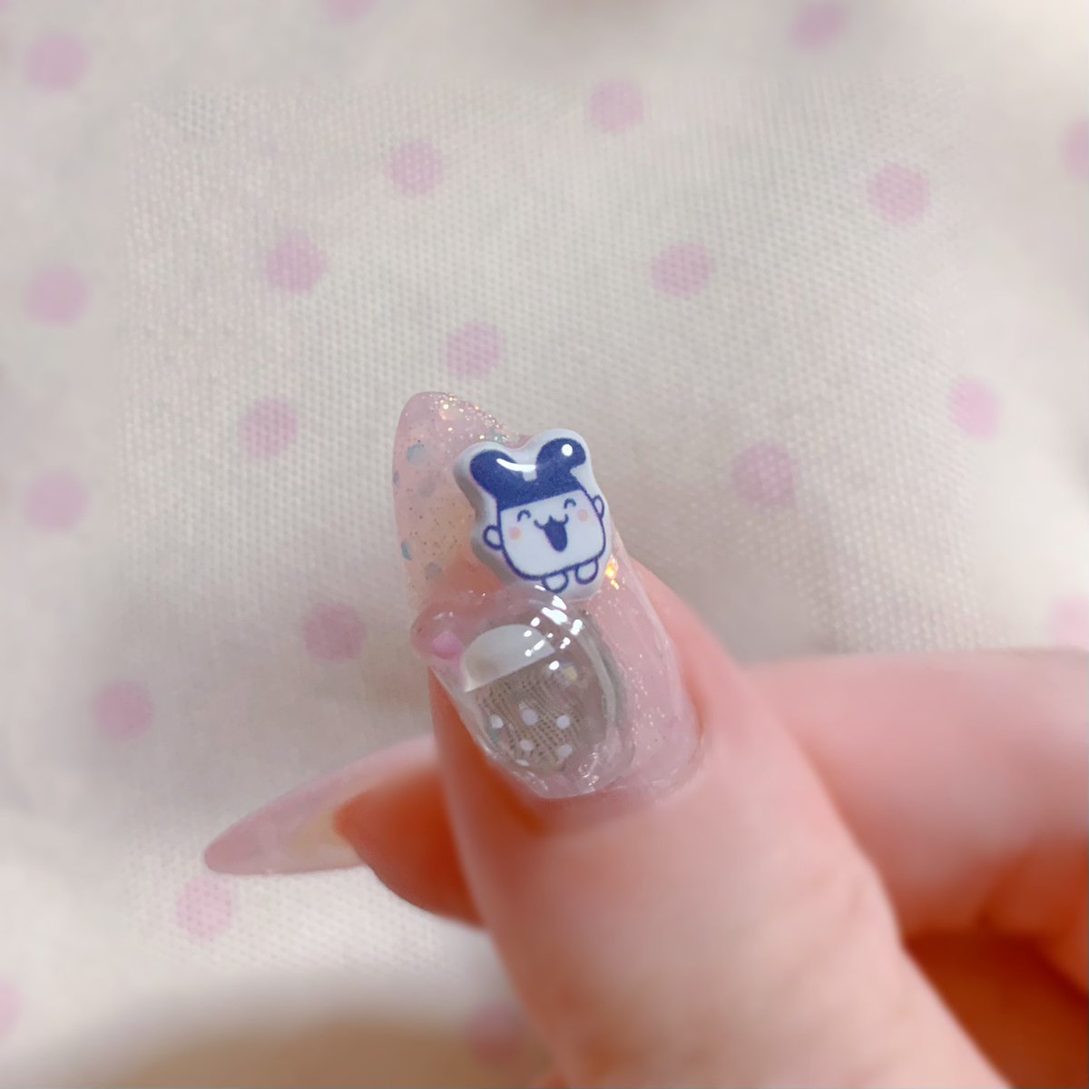 walletchan's tweet image. クリームソーダにごきげんなみみっちネイル🍹♡