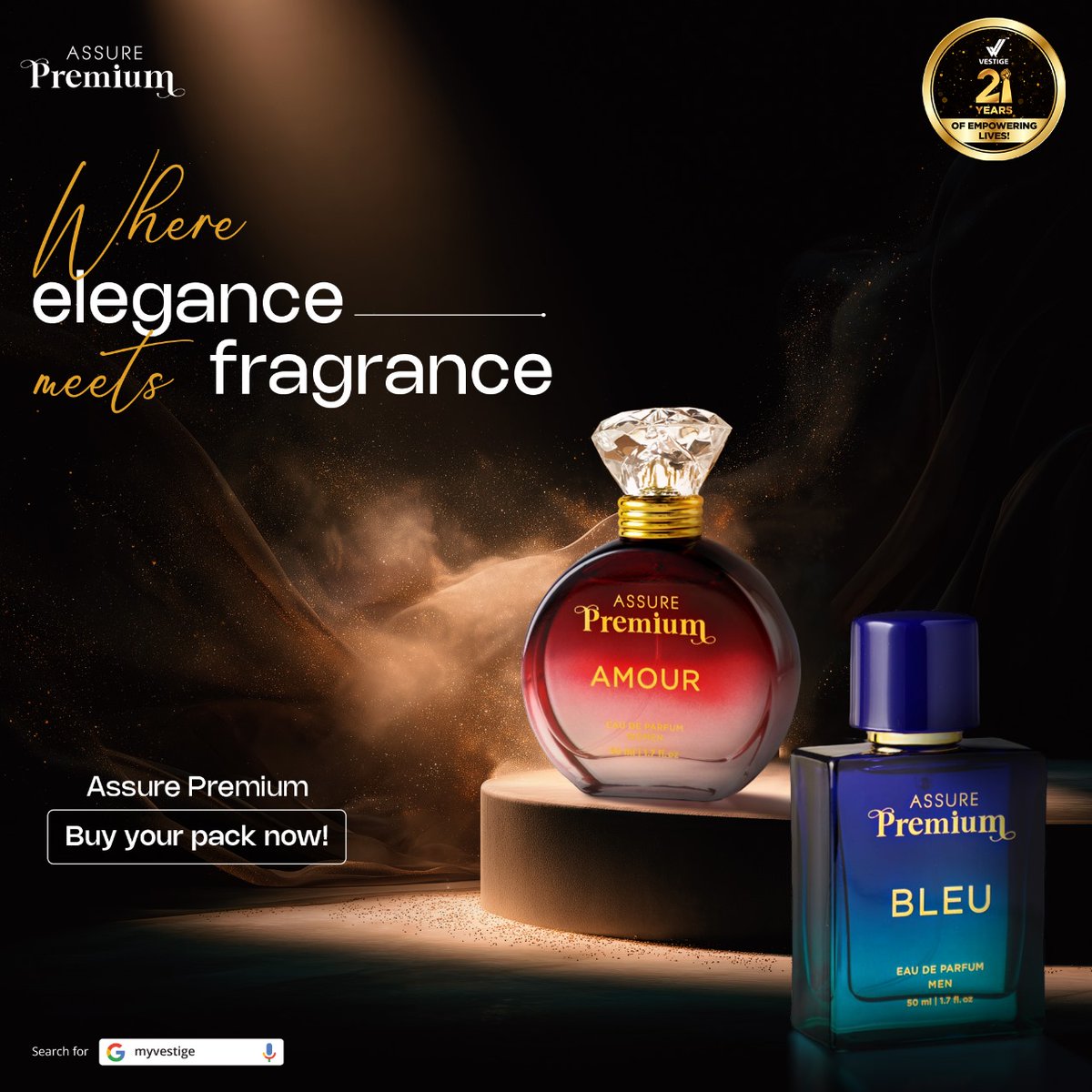 vestigemkt's tweet photo. Step into confidence by unveiling your signature style with Assure Premium’s timeless fragrance.
Experience pure luxury in every spray!
Assure Premium
Buy your pack now!
#AssurePremium #LuxuryFragrance #TimelessScent #ConfidenceInEverySpray #FragranceLovers https://t.co/VS4kTB9Ctt