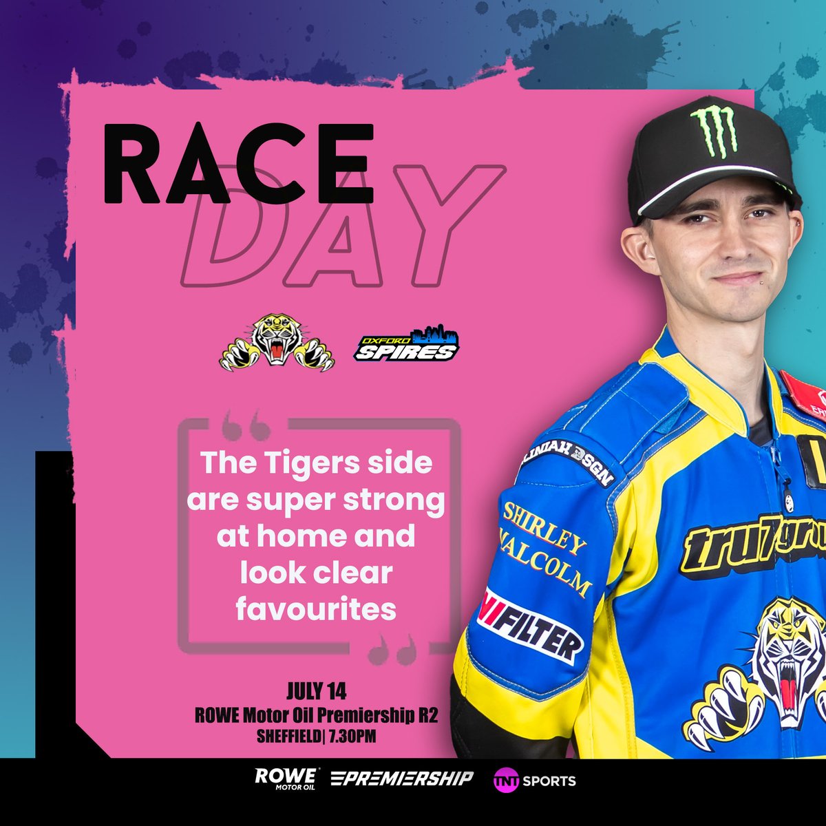 RACE DAY | Looks like a home win on paper for Sheffield tonight but Oxford showed last Monday they can still be a real threat. 
Join us from 7.30pm for all the action.