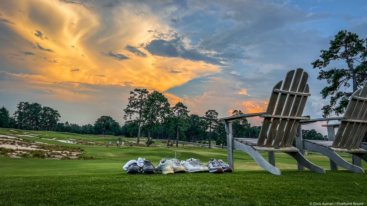 PinehurstResort's tweet image. At Pinehurst, you can walk in the footsteps of legends and history.
At The Cradle, some do it with or without shoes...