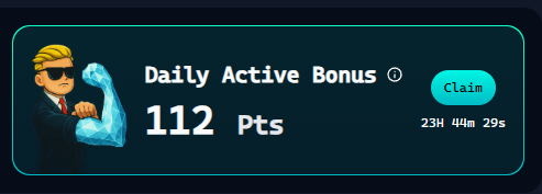 the_boss_crypto's tweet image. 💪 Daily bonus: 112 pts today on @virtuals_io 
📉 Points keep sliding… Same grind. Same hustle. But algo says “nah.” 🤷‍♂️
🐋 Are whales eating first again? Or are we just warming up for something bigger? 👀
#VirtualProtocol #YappingPoints