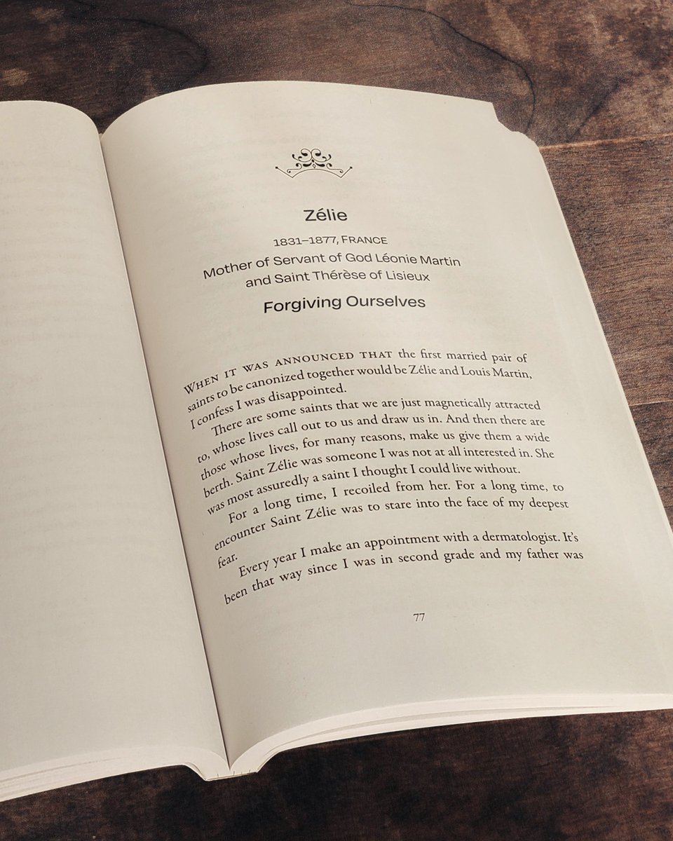 PBMPublishing's tweet image. Ever struggle to forgive yourself as a mom?
Real Moms of Real Saints tackles real motherhood.
The chapter on Zélie Martin, mother of St. Thérèse, explores forgiving ourselves.
Preorder this powerful book now ahead of it's August release at paulinestore.com /.ca
