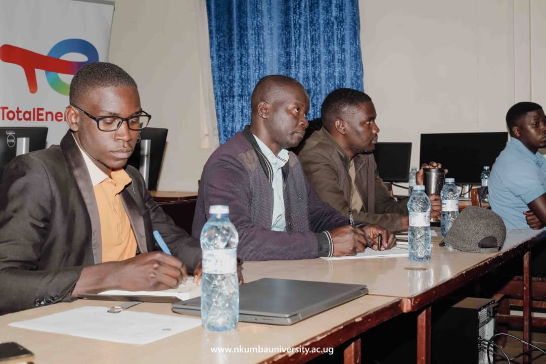 NkumbaUni's tweet image. On Friday, 11th July, the School of Sciences successfully concluded a one-day training under the Tilenga Train the Trainer Program.
Dr. Alex Barakagira, said, "This is a timely & strategic investment in strengthening the University's capacity to teach petroleum & geoscience."