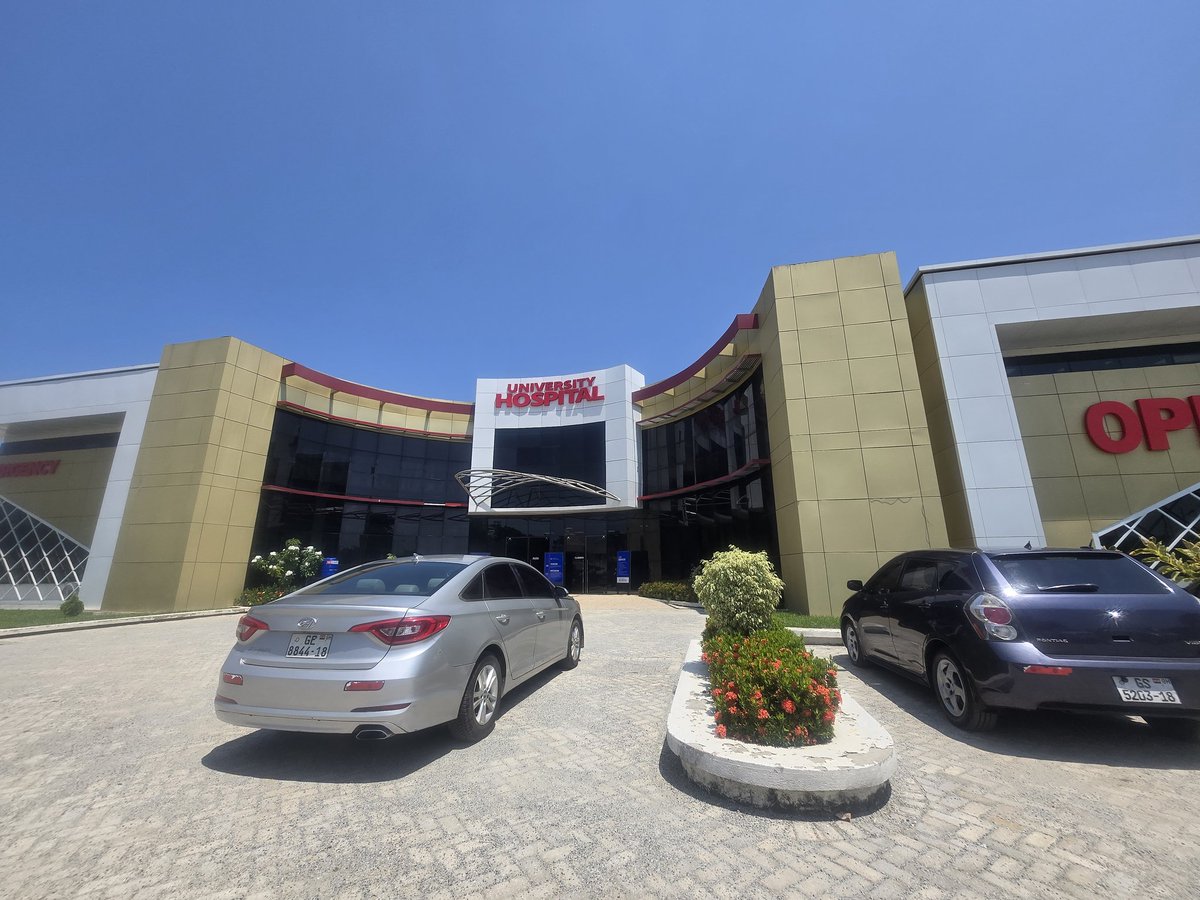 This is the University of Education, Winneba Hospital !! It is such a beautiful and serene facility. I am proud to see my alma mater investing in healthcare and making a meaningful impact beyond the classroom. Truly inspiring! 🏥🎓💙😊