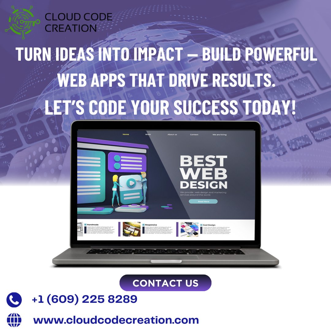 cloud2code's tweet image. Empower Your Business with Custom Web Application Development
Ready to launch a smarter web solution? Let’s build your future today.
Contact us now!
+1 (609) 225 8289
cloudcodecreation.com/contact-us
#WebApplicationDevelopmentServices #CustomWebAppSolutions