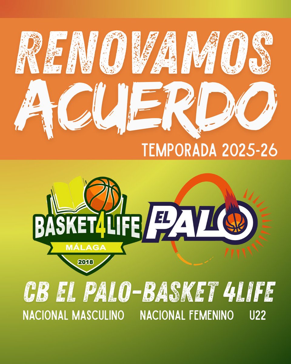 AD Basket 4Life (@b4lmalaga) on Twitter photo Esta temporada, renovamos acuerdo entre el <a href="/cbelpalo/">𝙲𝚕𝚞𝚋 𝙱𝚊𝚕𝚘𝚗𝚌𝚎𝚜𝚝𝚘 𝙴𝚕 𝙿𝚊𝚕𝚘</a> y el proyecto B4Life💚🧡
Es un placer seguir aprovechando las sinergias entre este Club con tradición y referente en Andalucía y un proyecto que apuesta por el crecimiento más allá de la pista.📚🏀
¡Seguimos trabajando! Esta temporada, renovamos acuerdo entre el <a href="/cbelpalo/">𝙲𝚕𝚞𝚋 𝙱𝚊𝚕𝚘𝚗𝚌𝚎𝚜𝚝𝚘 𝙴𝚕 𝙿𝚊𝚕𝚘</a> y el proyecto B4Life💚🧡
Es un placer seguir aprovechando las sinergias entre este Club con tradición y referente en Andalucía y un proyecto que apuesta por el crecimiento más allá de la pista.📚🏀
¡Seguimos trabajando!