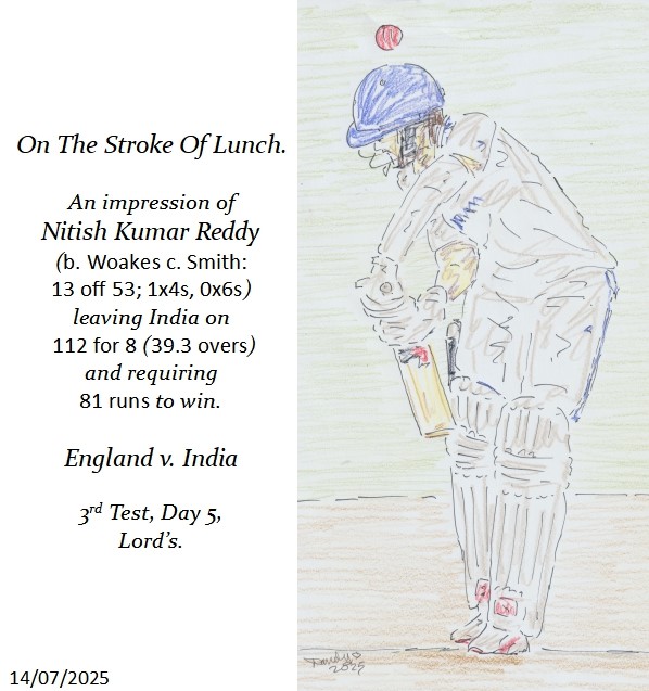 DrDanDiaper's tweet image. Nitish Kumar Reddy caught out #sketch #ENGvIND #ENGvsIND #ENGvINDTest #engvsindtest @abdulhayemehta @NorthStandGang @ilegally_indian @AnnieChave @palfreyman1414 @Edgaralanpoe48 @andydurrant75 @cbar2323 @kinobe911 @mattbob84 @WG_RumblePants #pen &amp;amp; #pencil #drawing #drawingart #art