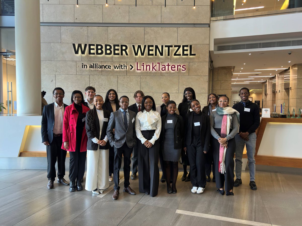webberwentzel's tweet image. From 7 to 9 July, we had the pleasure of hosting a dynamic group of high school and university students as part of our Job Shadow Programme.
The programme offers students a unique opportunity to gain first-hand insight into the workings of a leading corporate law firm, while…