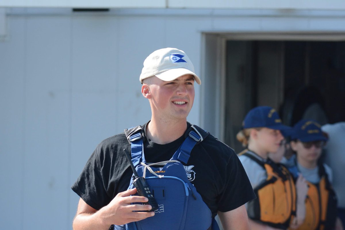 #BearsInTheSummer

1/c Conor Watts and 2/c Carson Cho &amp; 2/c Nate Stafford are spending their summer here in New London running the show down on the waterfront! They are responsible for training the incoming groups of SWABs. #BearDown