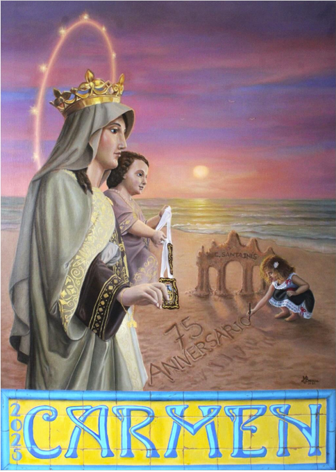 La Virgen del Carmen recorrerá las calles de Santa Inés este sábado 19 de julio en su solemne procesión: Horario e Itinerario