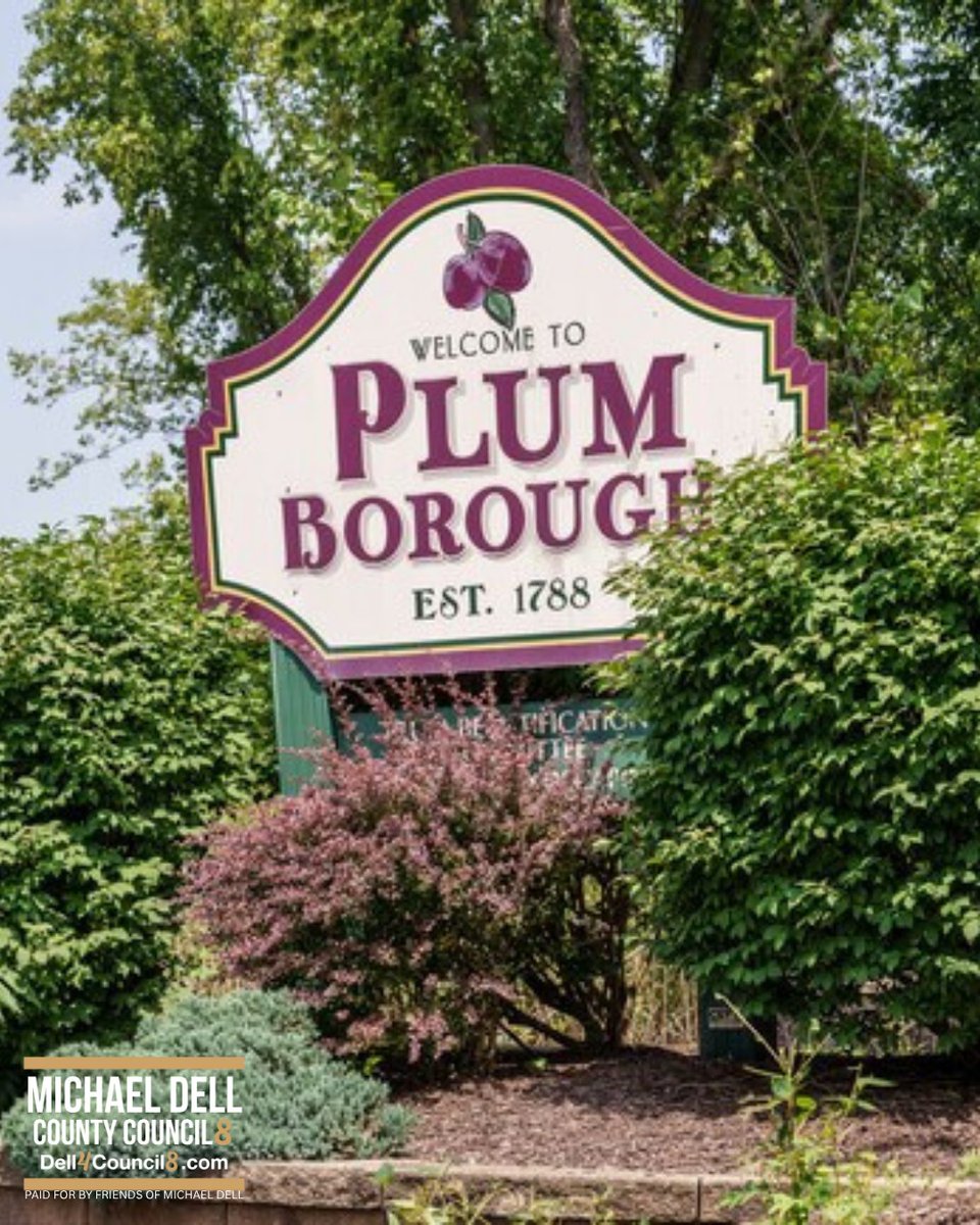 dell4council8's tweet image. Plum Borough knows Mike Dell. As a Plum Borough Councilman, he helped deliver real results: new EMS, Fire Hall and Public Works buildings.
-- Without raising taxes --
Now he’s ready to bring that same leadership to all of District 8 on County Council.
#DellForCouncil…