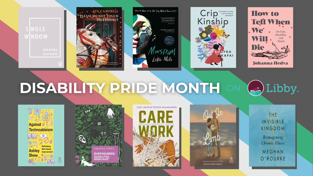 HarrowLibs's tweet image. #DisabilityPrideMonth is celebrated throughout the month of July, with the primary goal of promoting acceptance, respect, and inclusion for people with disabilities. Explore the collection of titles specially chosen by @OverDriveInc tlc.overdrive.com/collection/169…