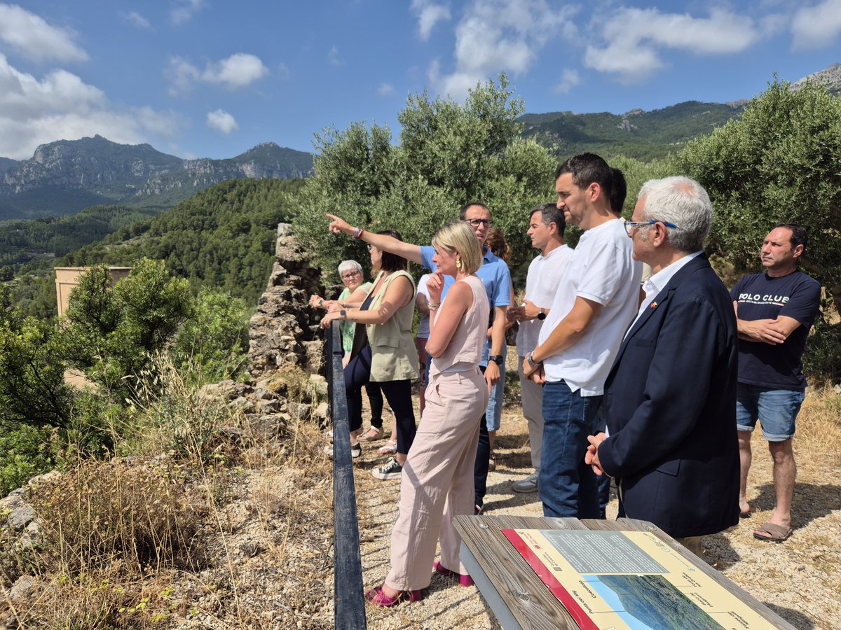 Dipta_cat's tweet photo. 👉La presidenta de la @Dipta_cat, @nllaurado, visita els municipis del #BaixEbre afectats per l'incendi de la setmana passada per conèixer de primera mà els danys i afectacions, i per oferir el suport tècnic i econòmic #Dipta als ajuntaments.
#Paüls #Xerta #Aldover
#DiptaSuma https://t.co/MnwOK4O59s