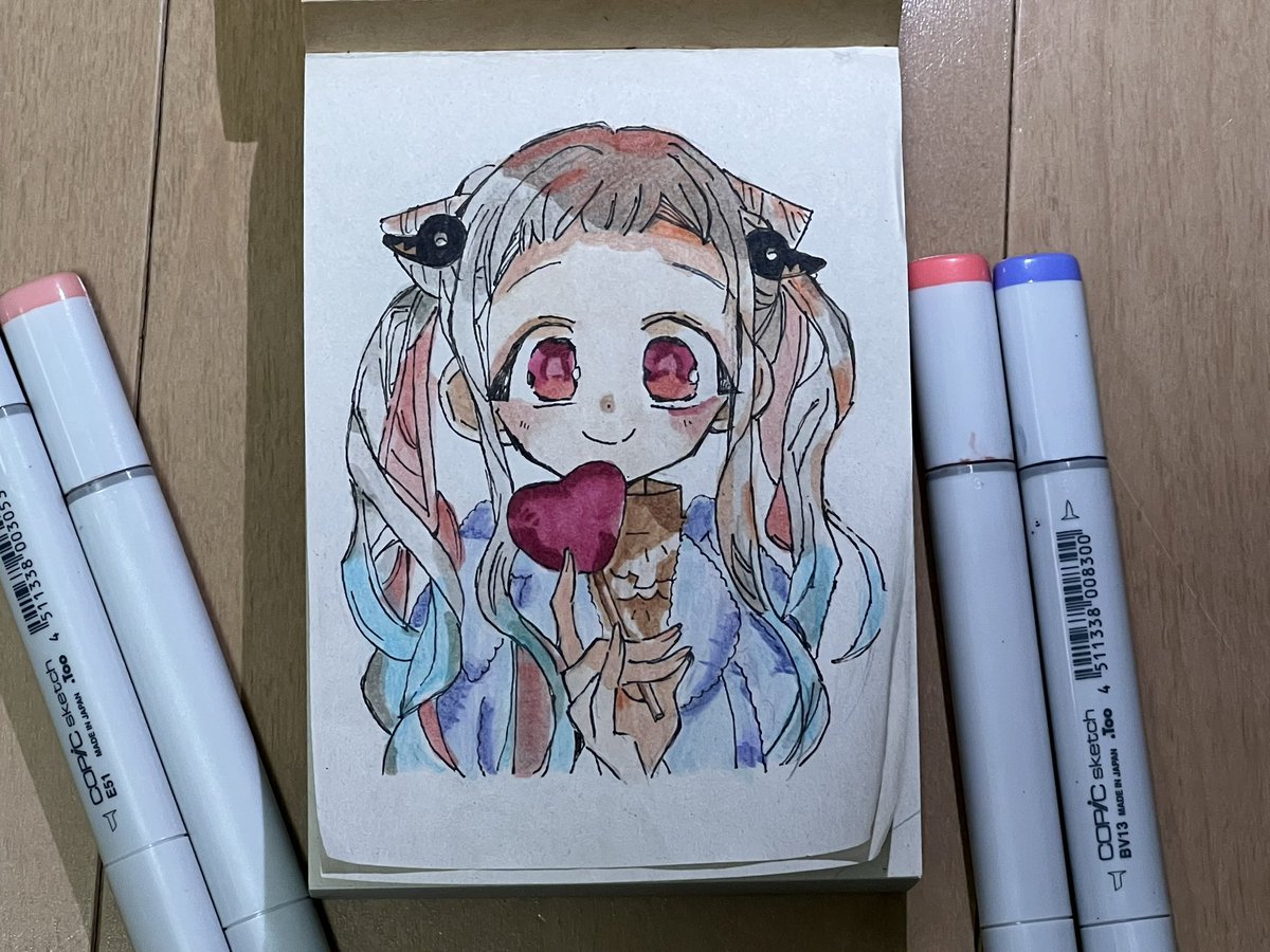 edition15's tweet image. 寧々ちやんを描きました
#地縛少年花子くん
