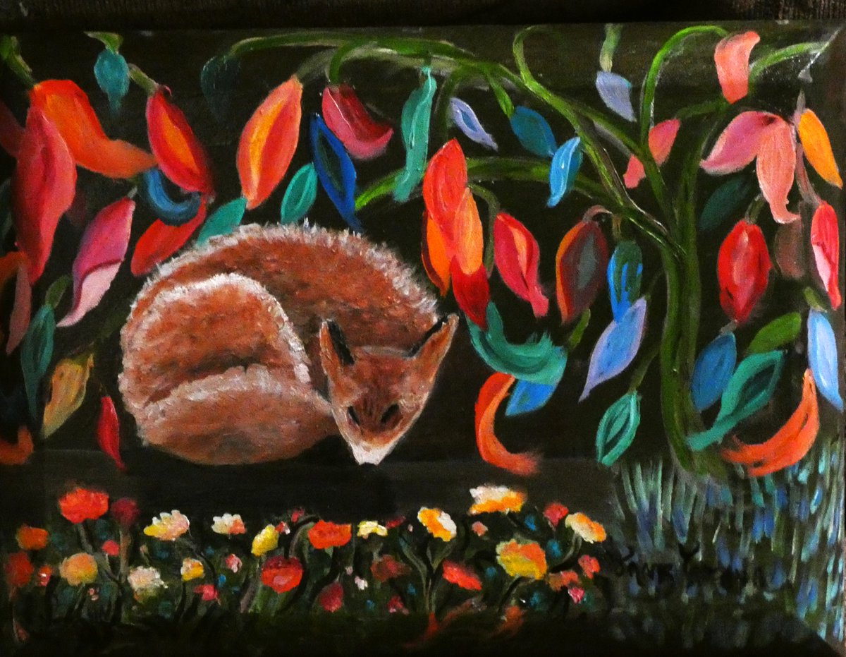 jassit5's tweet image. Foxie at Rest janistafoya.com/workszoom/6160… via @http://twitter.com