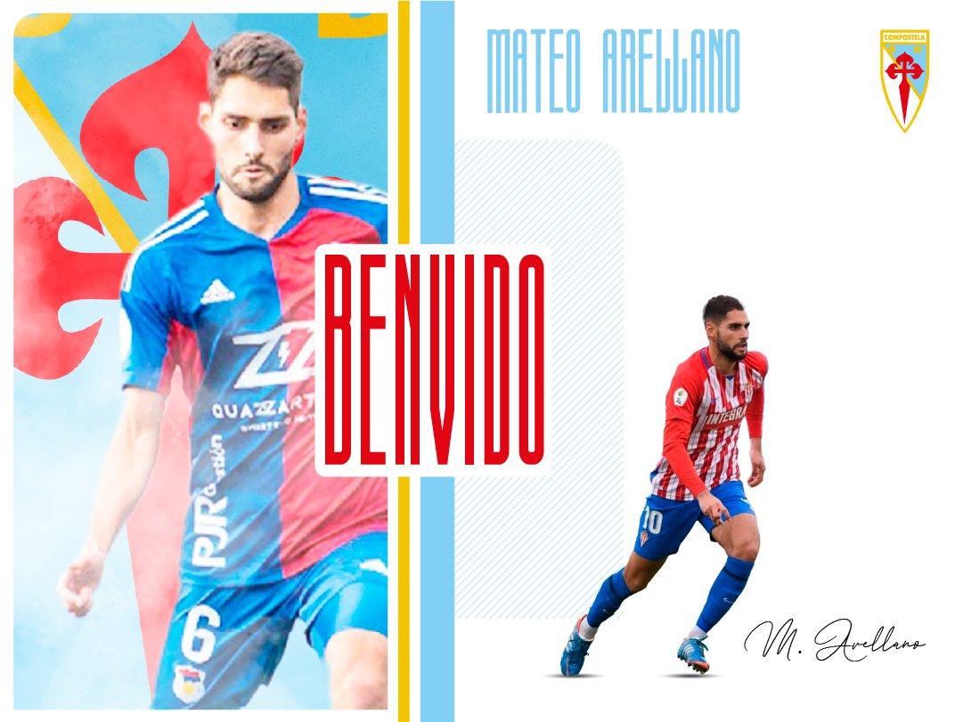 ✍️🩵🤍
📣 Mateo Arellano, poderío e experiencia para a medular do Compos

🤝 O mediocentro avilesino vén de realizar unha gran campaña na 2ª RFEF e firma por unha tempada

𝐌𝐚𝐭𝐞𝐨 𝐀𝐫𝐞𝐥𝐥𝐚𝐧𝐨 🩵🤍

✍️ sdcompostela.com/gl/2025/07/14/… 

#BenvidoMateo