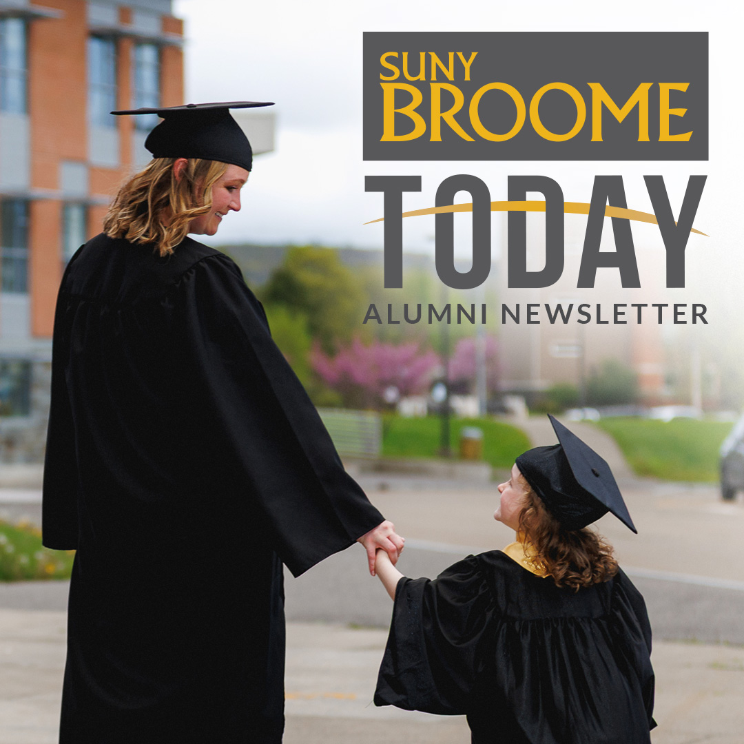 ✨The summer SUNY Broome Today alumni newsletter is here!

📰Catch up on all the recent news from your alma mater, such as our busy spring semester — graduation, reunion, and scholarship ceremonies galore, plus student and alumni profiles!

bit.ly/sunybroometoda…