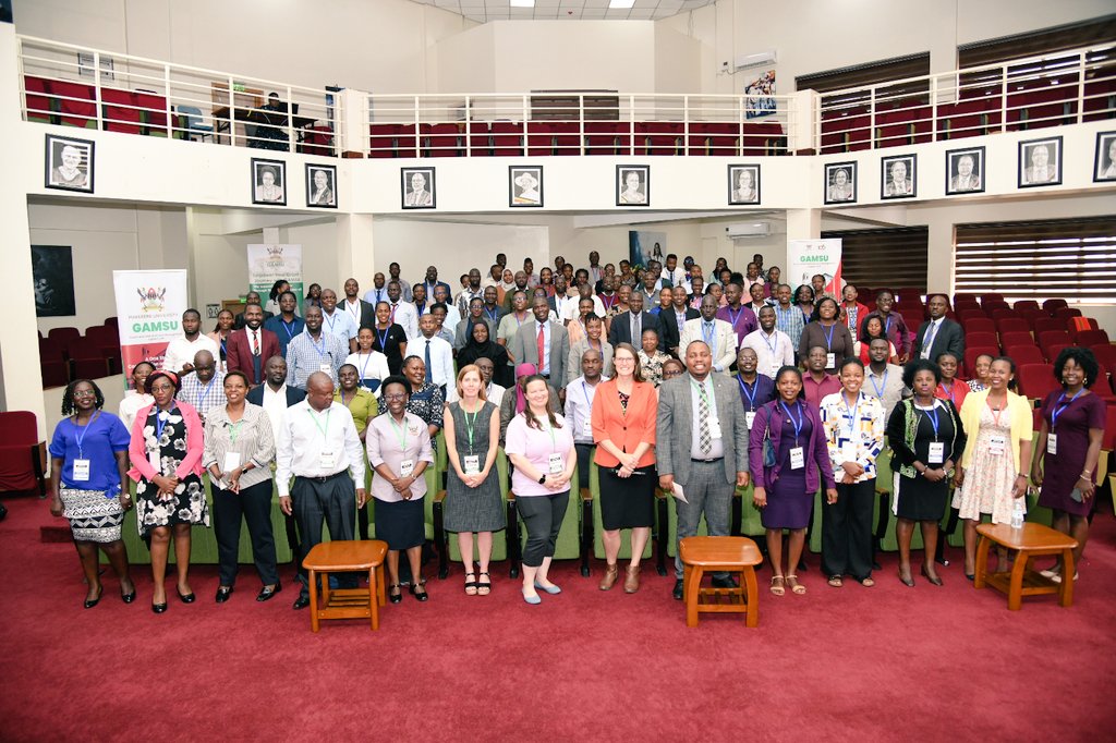 Makerere University (@makerere) on Twitter photo Representing the Vice Chancellor <a href="/ProfNawangwe/">Barnabas Nawangwe</a>, the Ag. Deputy Vice Chancellor (F&A), Prof. Winston T. Ireeta referred to the E-SMAC initiative as “a fruit of hard work” and urged partner universities to collaborate in strengthening research systems through institutionalizing Representing the Vice Chancellor <a href="/ProfNawangwe/">Barnabas Nawangwe</a>, the Ag. Deputy Vice Chancellor (F&A), Prof. Winston T. Ireeta referred to the E-SMAC initiative as “a fruit of hard work” and urged partner universities to collaborate in strengthening research systems through institutionalizing
