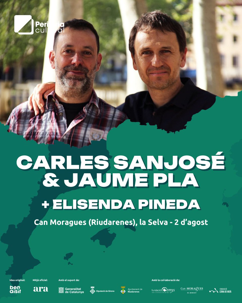 🌴 Nascuts entre palmes i cocoters...

💫 La Bisbal d’Empordà els va veure néixer i el panorama cultural català els ha vist créixer fent córrer les seves ànimes com dos rius paral·lels, com deia el poeta Màrius Torres. Al Perifèria fem confluir @sanjosexmusic i <a href="/mazonisongs/">Mazoni</a>