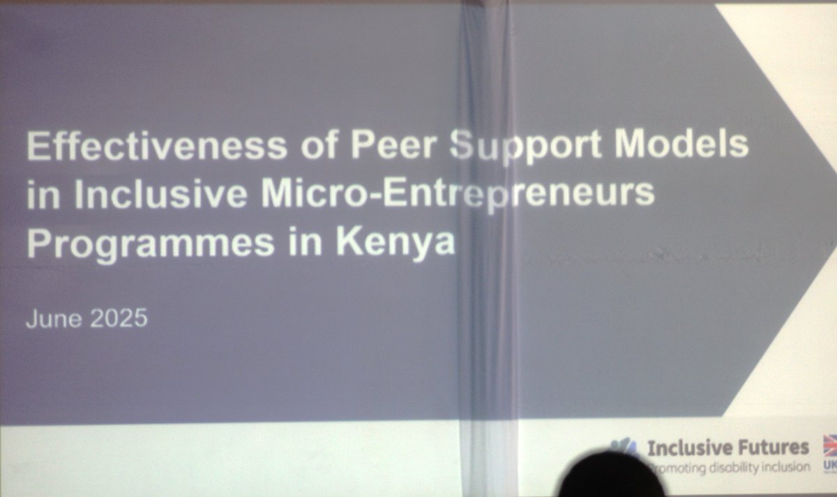 UDPKenya's tweet image. "Before this program, I had a business idea but no direction. Today, I have a plan, partners, and purpose."
These are the words of a participant in the Inclusive Business program (Task Order 50 #T05O), a program that supports Micro entrepreneurs with disabilities to grow their…