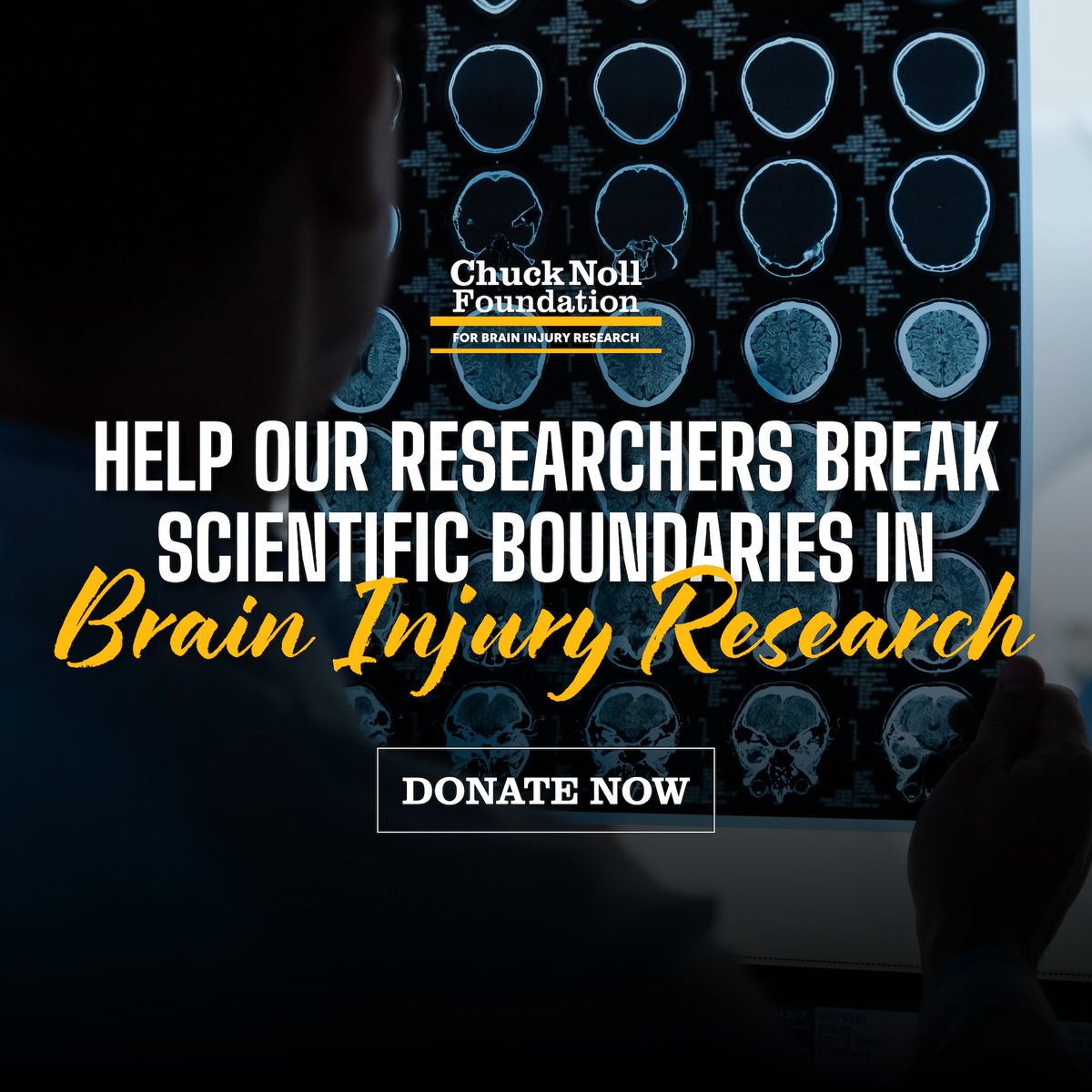 We fund early-stage research that has the power to transform how we diagnose, treat, and prevent brain injuries. 

But innovation doesn’t happen without support. 🙌

Your donation fuels the science, the breakthroughs, and the hope for safer sports and healthier futures.