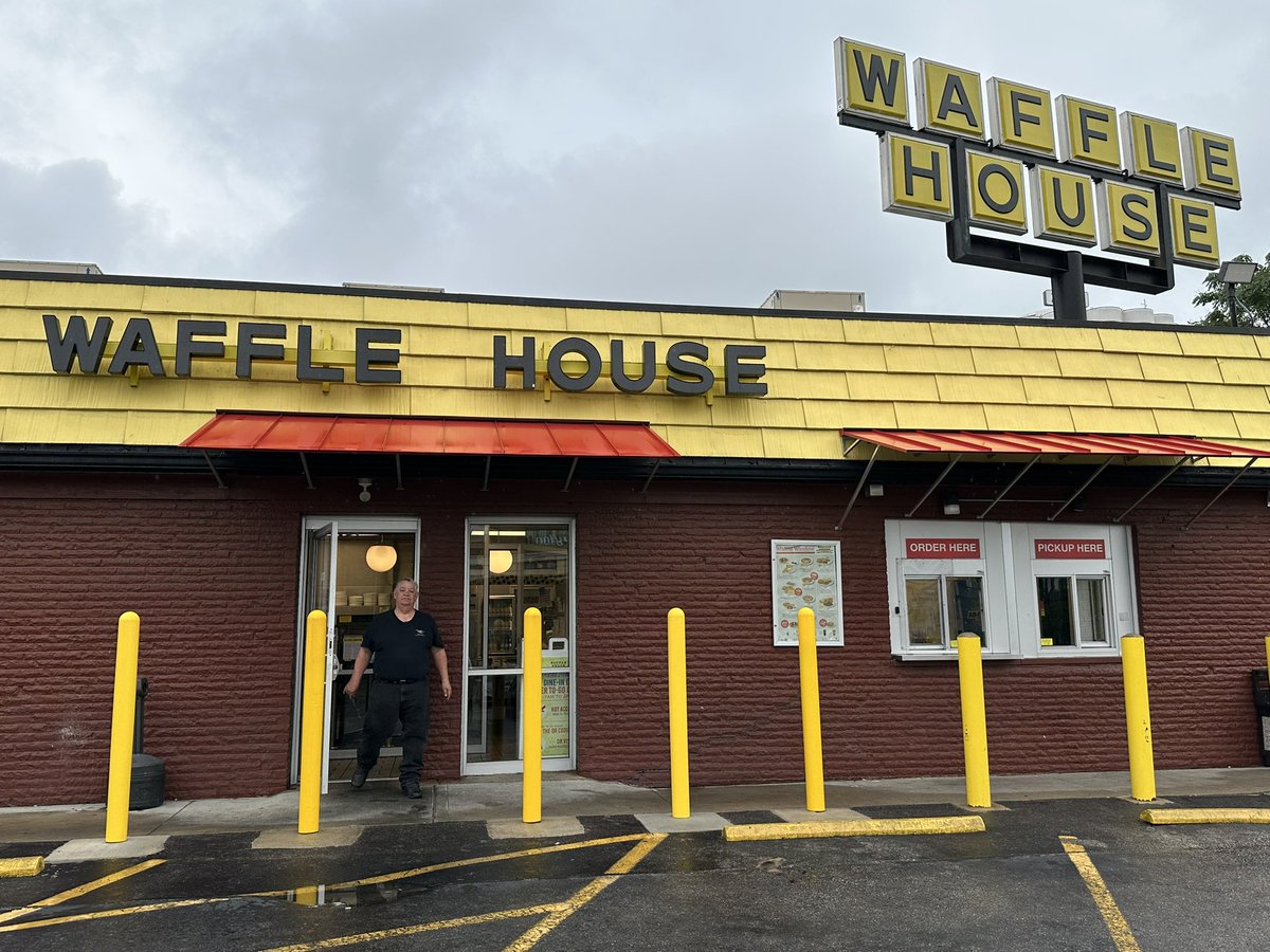 All the Way is the Only Way on a <a href="/WaffleHouse/">Waffle House</a> Kentucky Monday morning.