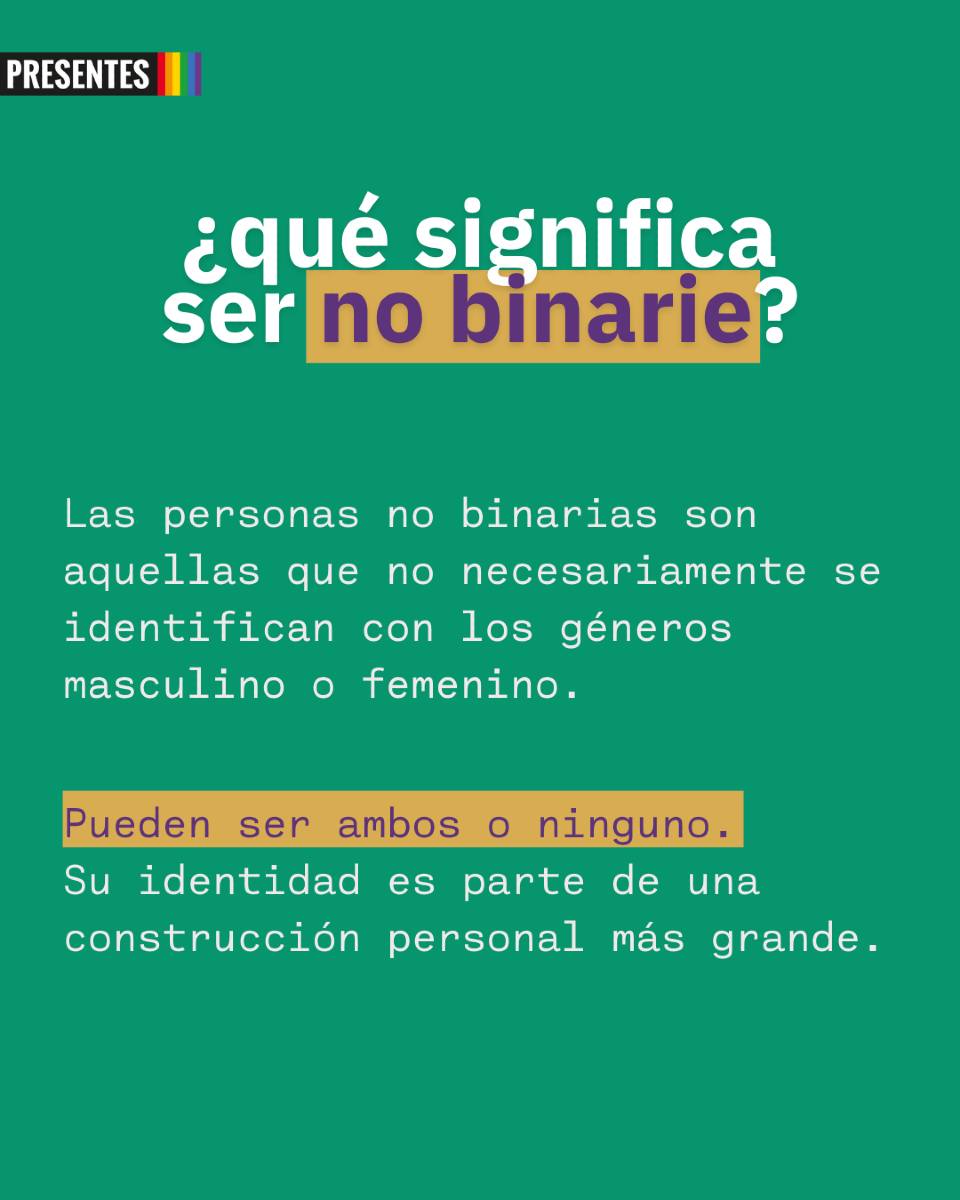 💛🤍💜🖤Hoy es el Día de la Visibilidad No Binaria
📢¡Las personas NB existen y resisten!
📲En este post te contamos más:
instagram.com/p/DMFmWYesGhC/…