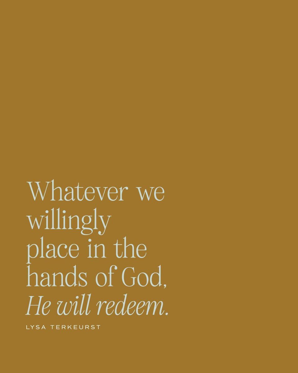 LysaTerKeurst's tweet image. Seeing the good come from hard things takes time. But always remember - with God, the good WILL come.