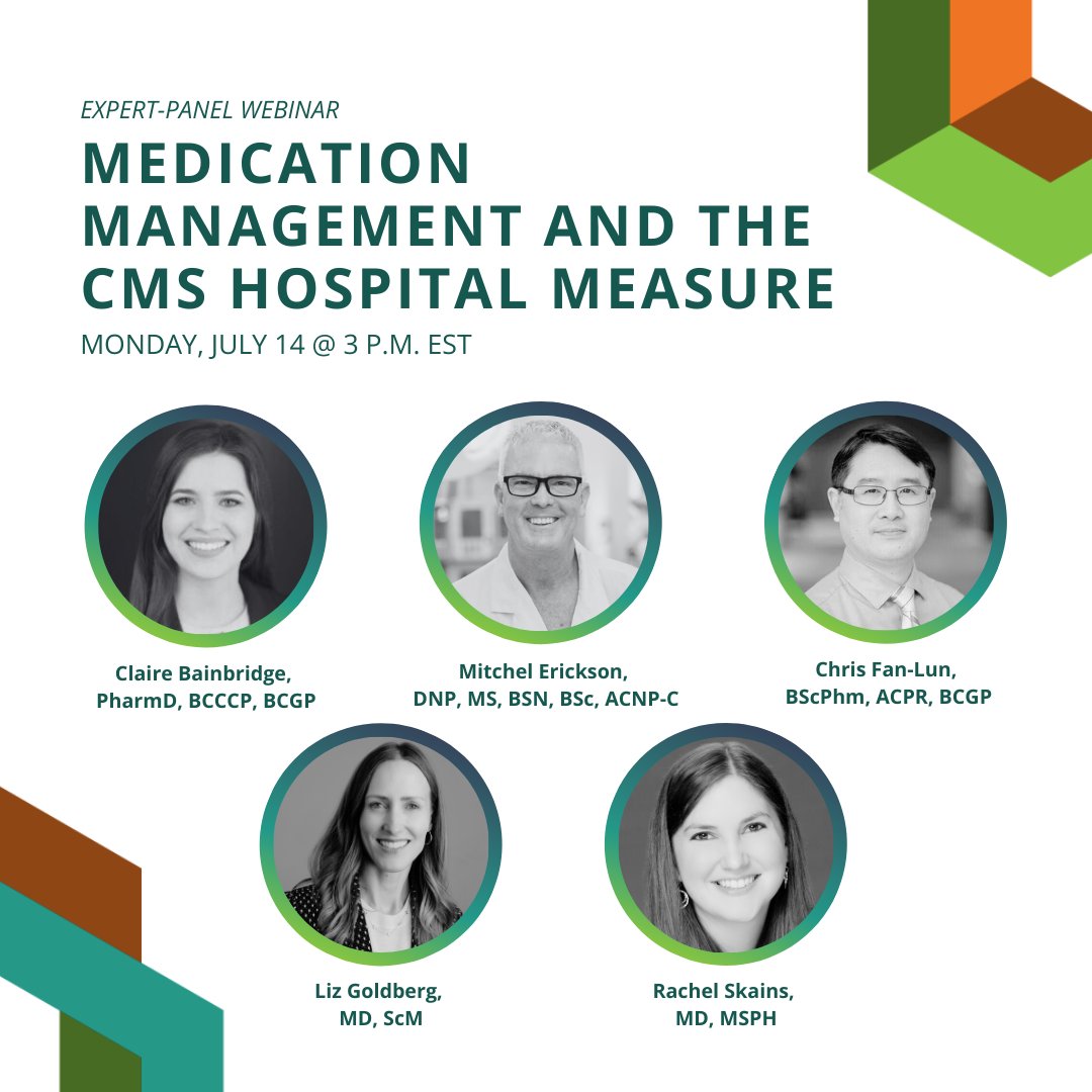 theGEDC's tweet image. We're holding our "Medication Management and the CMS Hospital Measure" webinar today at 3 p.m. ET. Join us to hear from our experts about improving processes of medication management to meet the new CMS requirement. It's not too late to register here: hubs.li/Q03vmKnf0