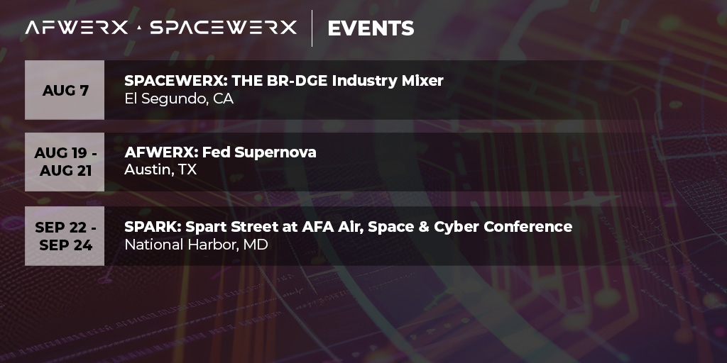 SpaceWERXDOD's tweet image. Are you working on solutions that could strengthen our nation’s defense? 💪 We’re accelerating innovation to deliver capabilities that enhance lethality and keep the @usairforce and @spaceforcedod ahead of tomorrow’s threats.
Drive innovation forward. 👉 linktr.ee/afwerxsocial