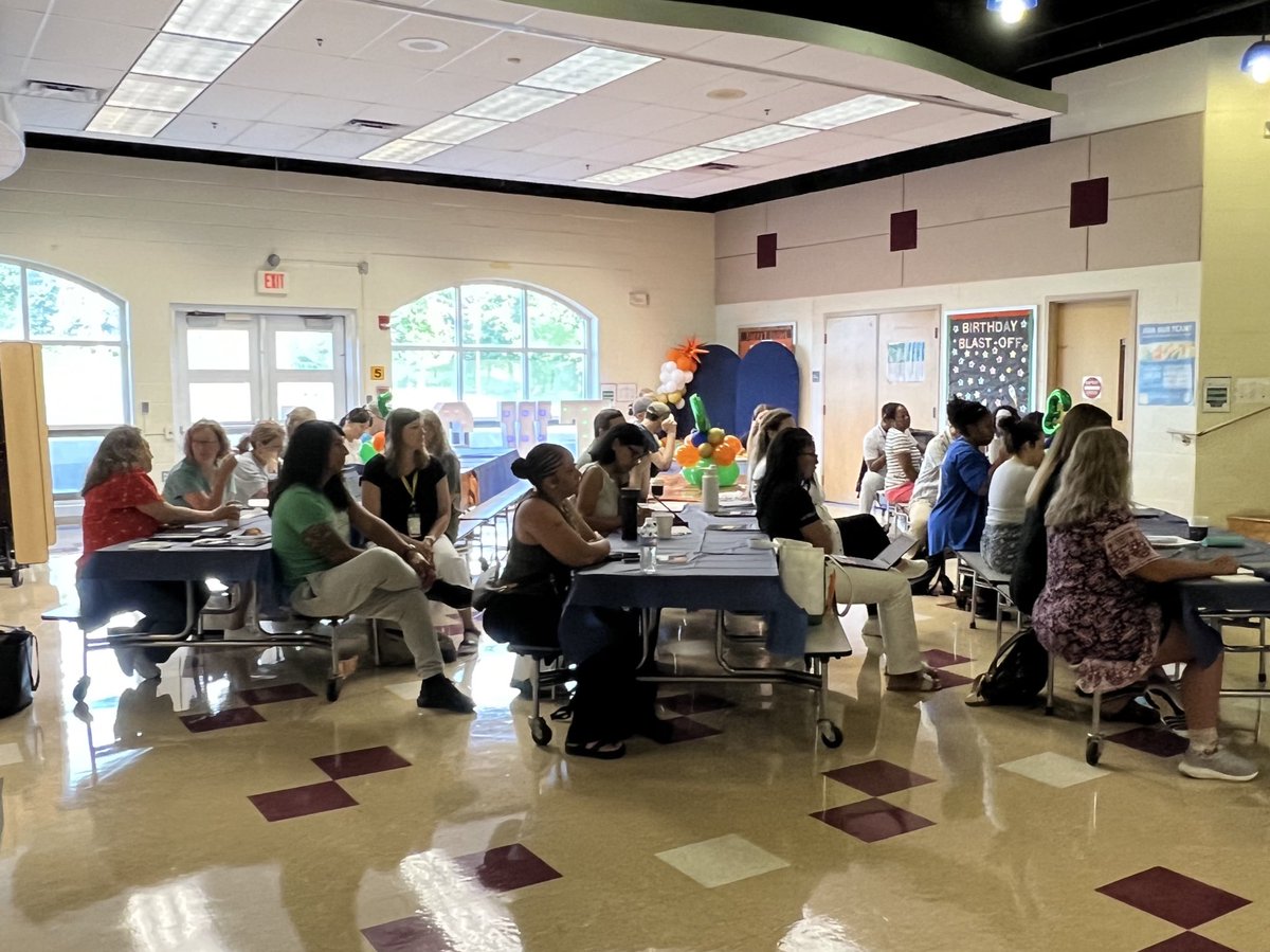 This morning, I had the joy of welcoming new teachers <a href="/SamuelWTuckerES/">Samuel W. Tucker ES</a>! We’re so excited to have you join <a href="/ACPSk12/">Alexandria City Public Schools</a> and can’t wait to create lasting memories together.