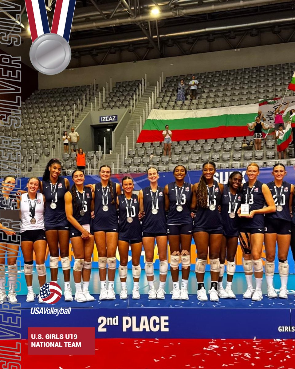AVCAVolleyball's tweet image. The @usavolleyball U19 teams turned in medal-winning performances yesterday.
The men’s team earned gold at the Pan American Cup with a win over Mexico & the women’s team took silver at the 2025 FIVB Girls U19 World Championship against Bulgaria.
usavolleyball.org
#WeAreAVCA
