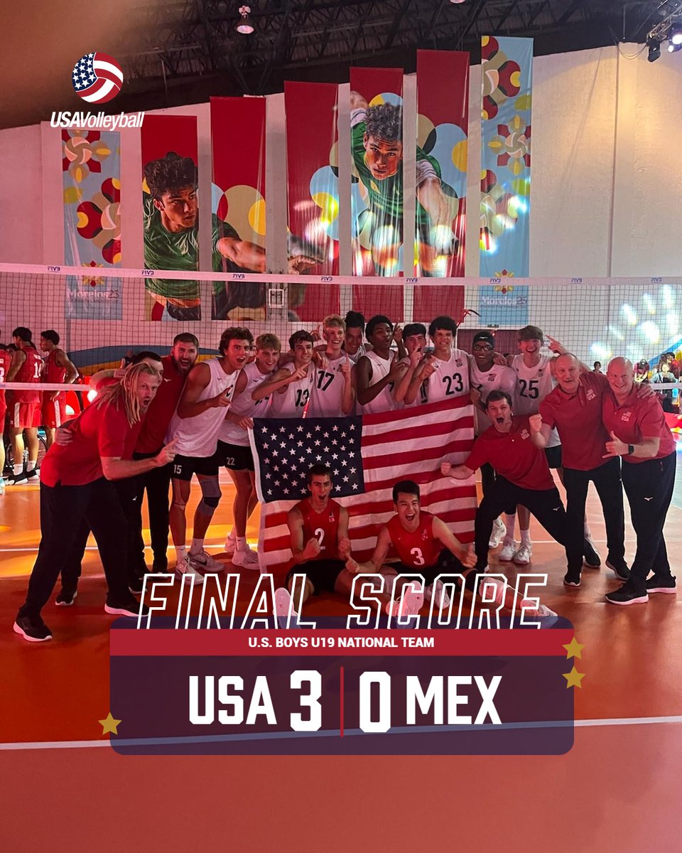 AVCAVolleyball's tweet image. The @usavolleyball U19 teams turned in medal-winning performances yesterday.
The men’s team earned gold at the Pan American Cup with a win over Mexico & the women’s team took silver at the 2025 FIVB Girls U19 World Championship against Bulgaria.
usavolleyball.org
#WeAreAVCA