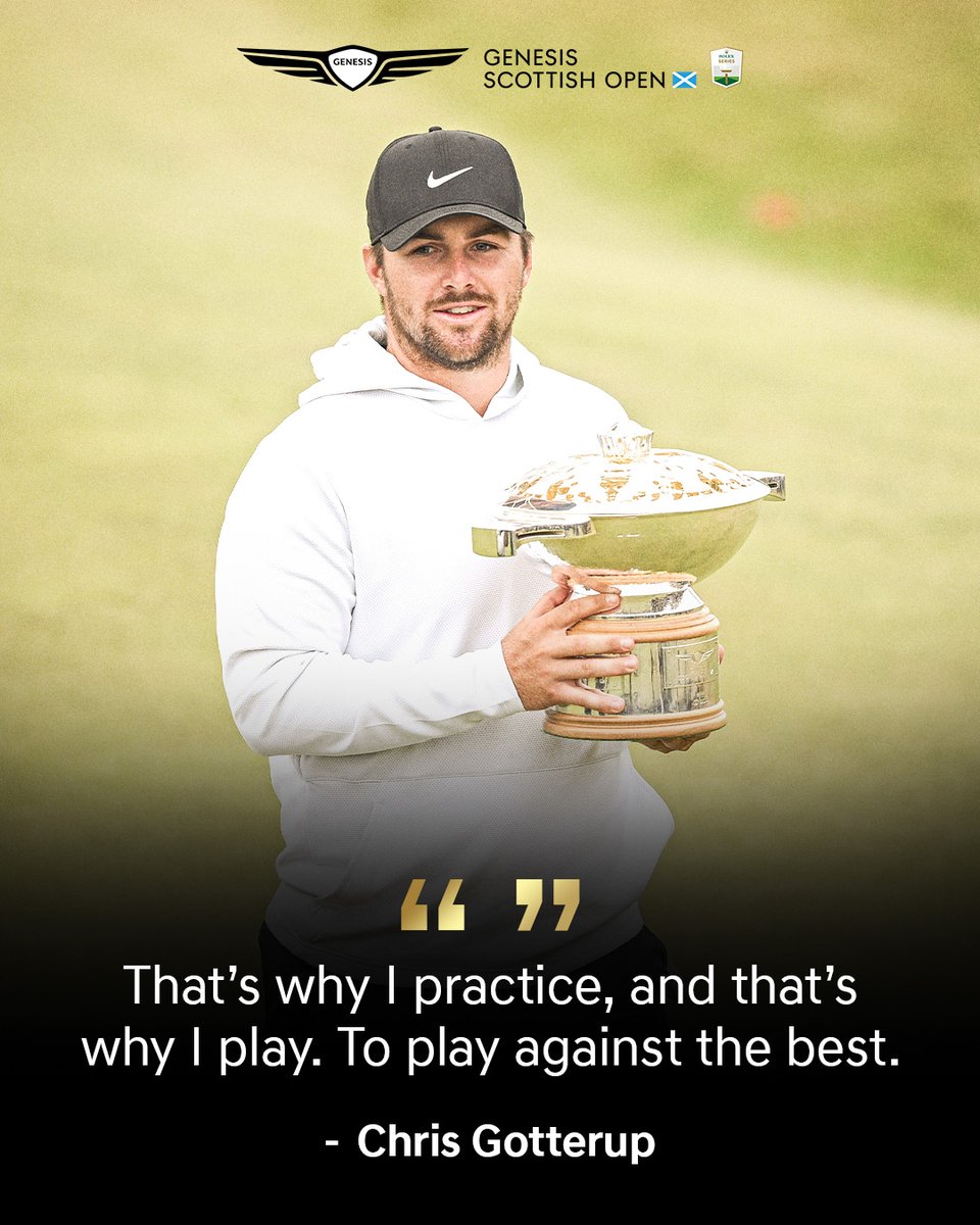 ScottishOpen's tweet image. When preparation meets opportunity 👏
#GenesisScottishOpen #RolexSeries #FedExCup