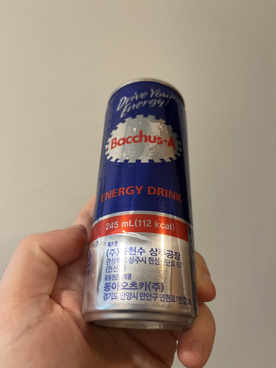 Korean energy drink #foodie