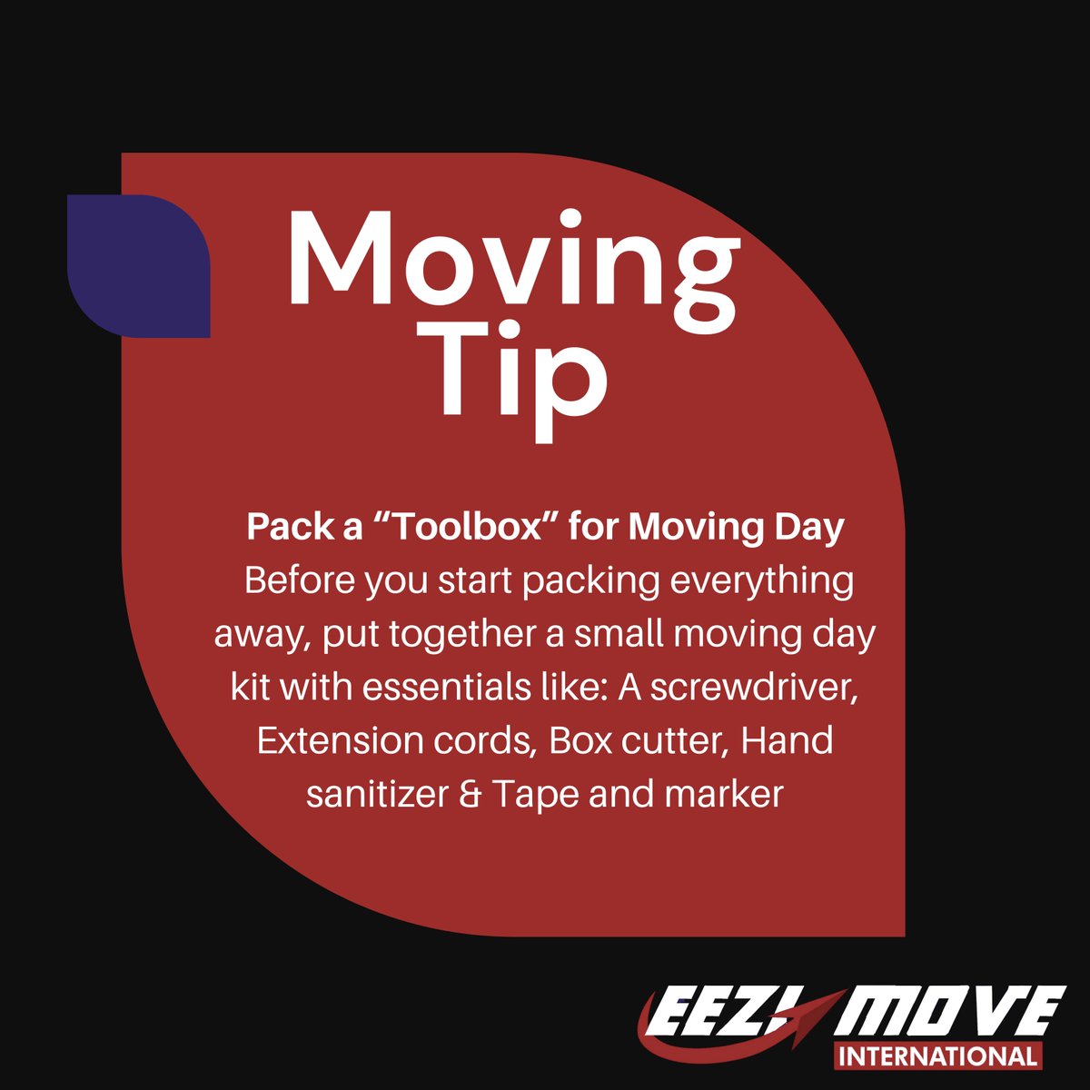 Eezi_Move_'s tweet image. You’ll be amazed how often you’ll need these little things while the rest of your stuff’s packed away. Keep it handy in your car or on the kitchen counter.

#MovingTips #EeziMoveSA #MovingDayEssentials #MoveSmartWithEeziMove
